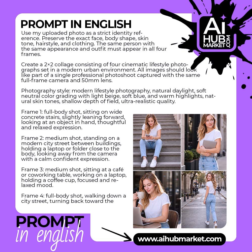 Prompt Urban Photoshoot