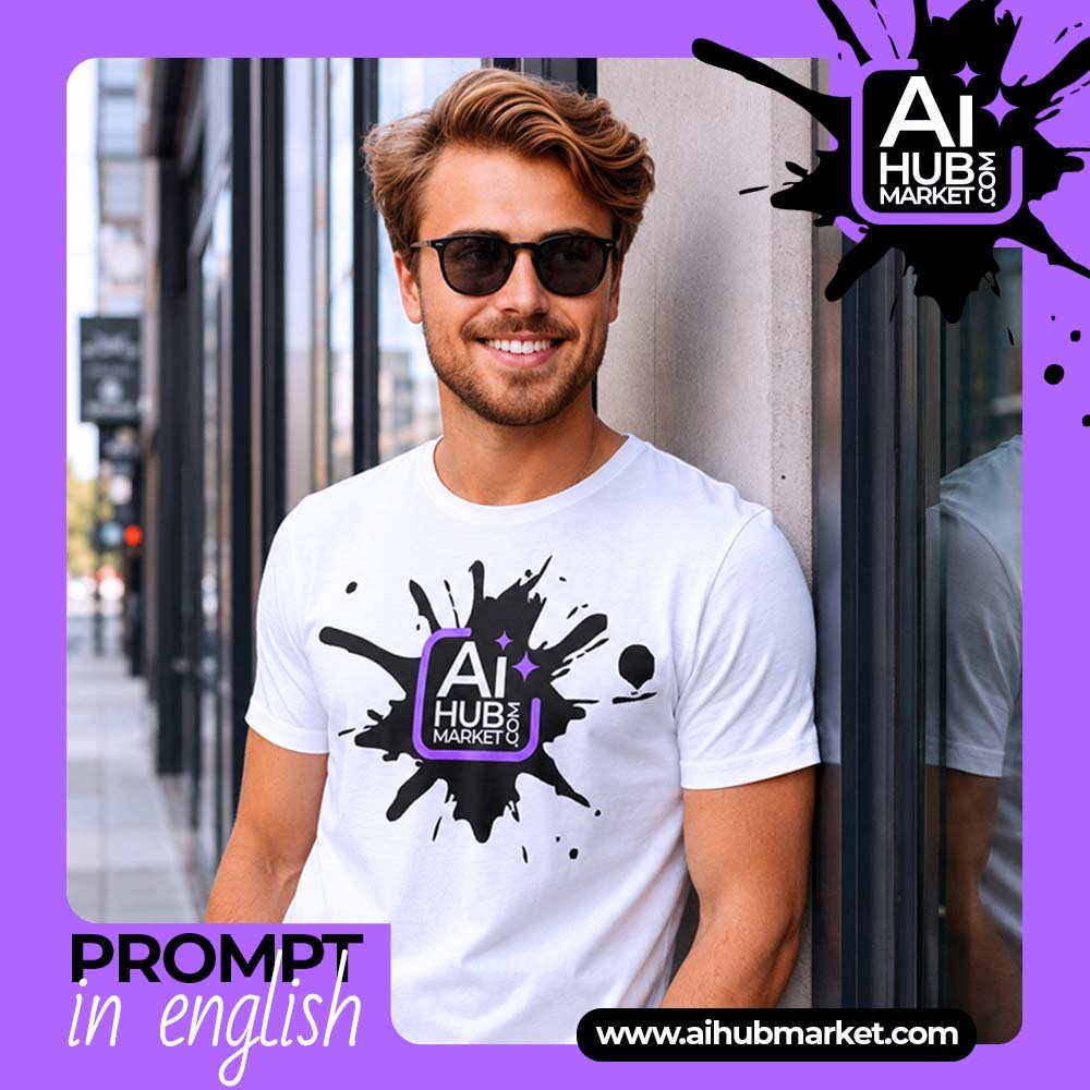 Prompt Urban T-Shirt Print Mockup