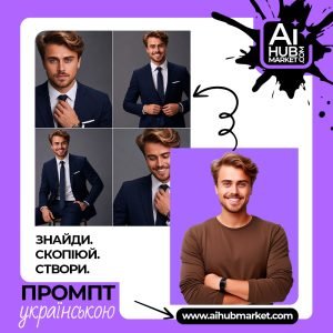 Промпт Успішний Підприємець на фоні