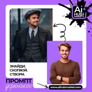 Вінтажний гангстер у стильному костюмі
