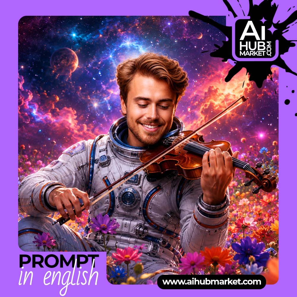Prompt Violinist Among the Starflowers