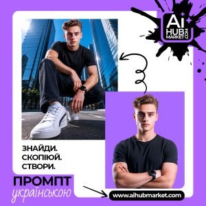 Вулична фотосесія в мегаполісі з молодим чоловіком