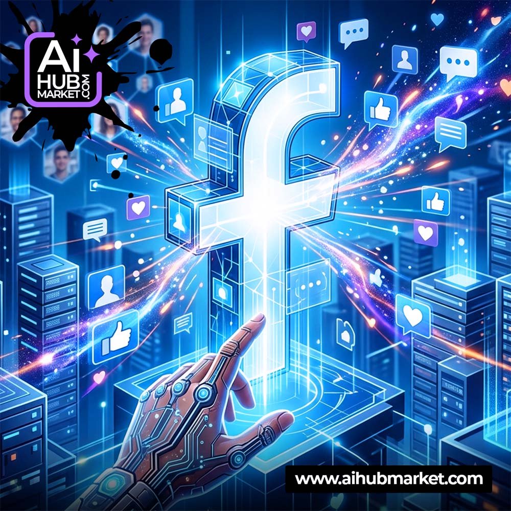 AI Facebook design prompt for creating engaging graphics