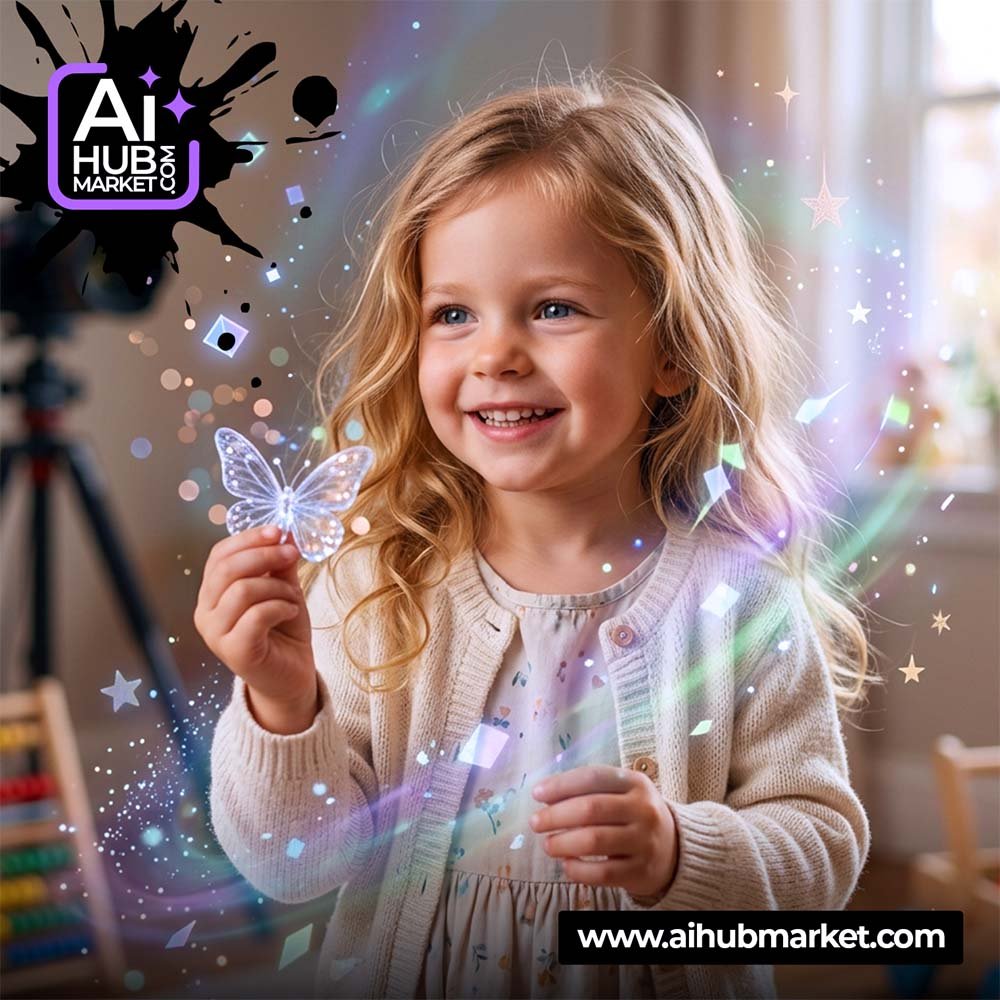 AI kids photos prompt for creative photography