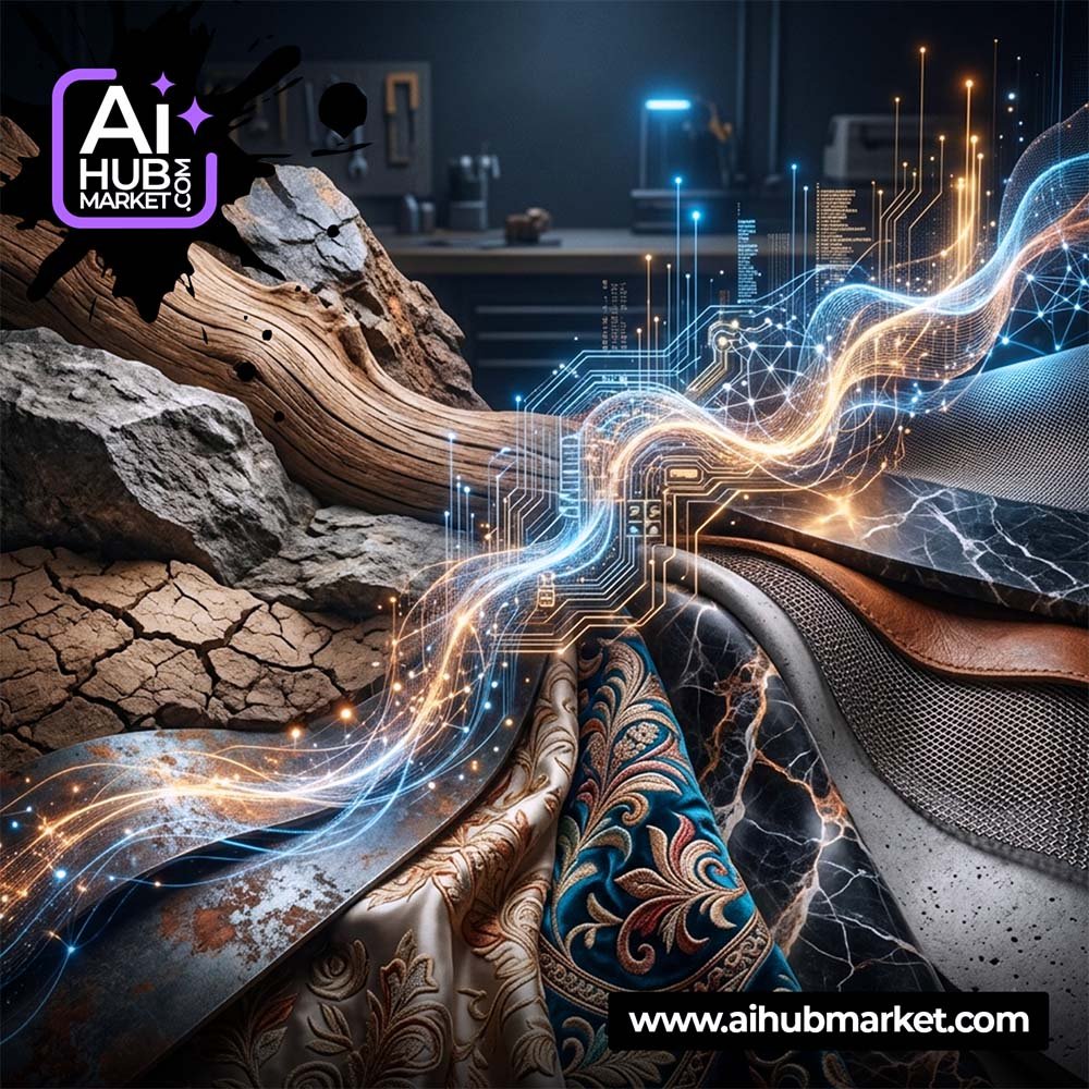 AI textures generation prompt for creative projects