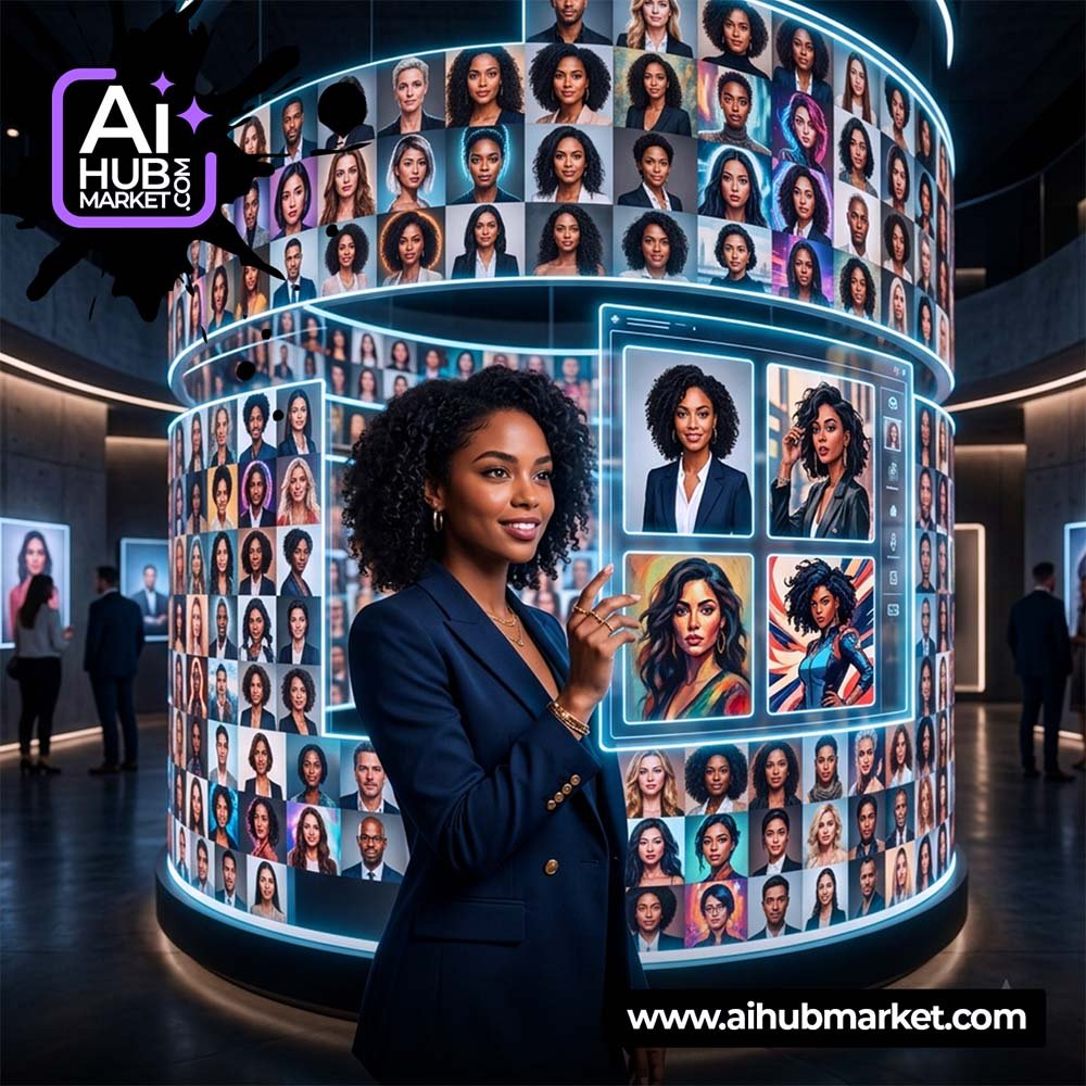AI profile picture generation prompt for personalized digital images
