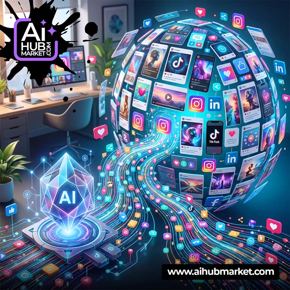AI соцмережі дизайн - промпти для генерації контенту