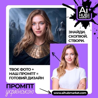 Жінка в античному бронзовому вбранні