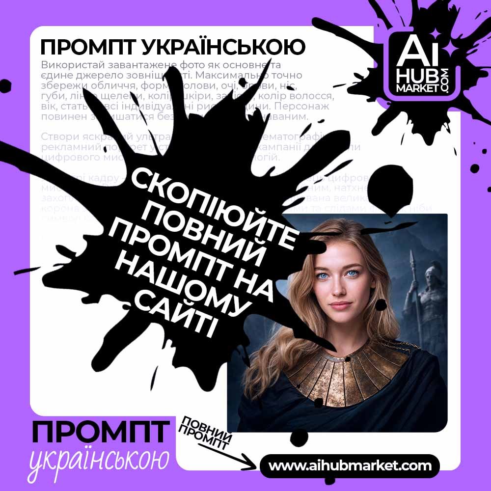 Промпт Антична бронзова велич