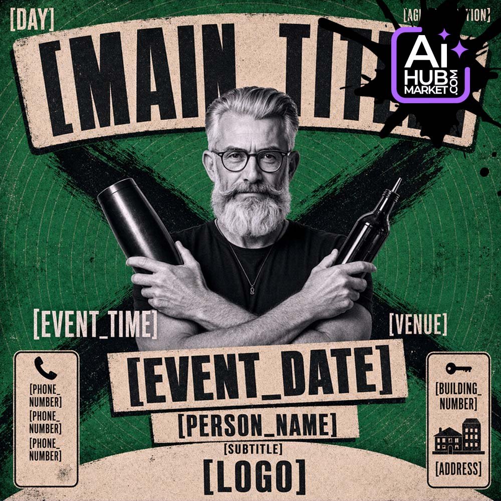 Prompt Bartending Masterclass Poster