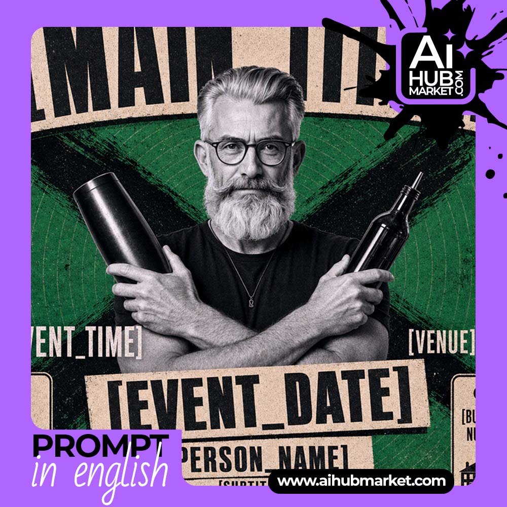 Prompt Bartending Masterclass Poster
