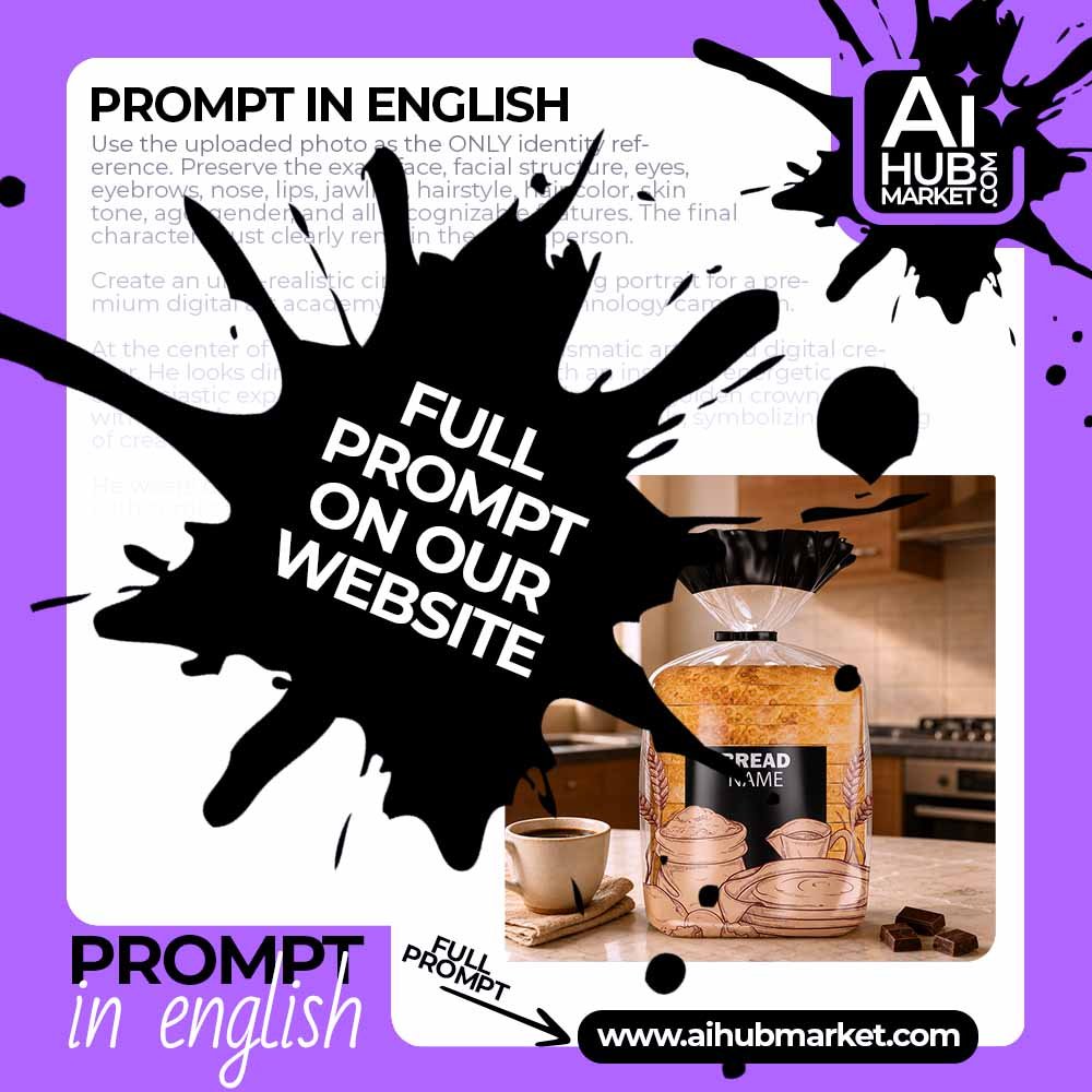 Prompt Bread Packaging Advertisement