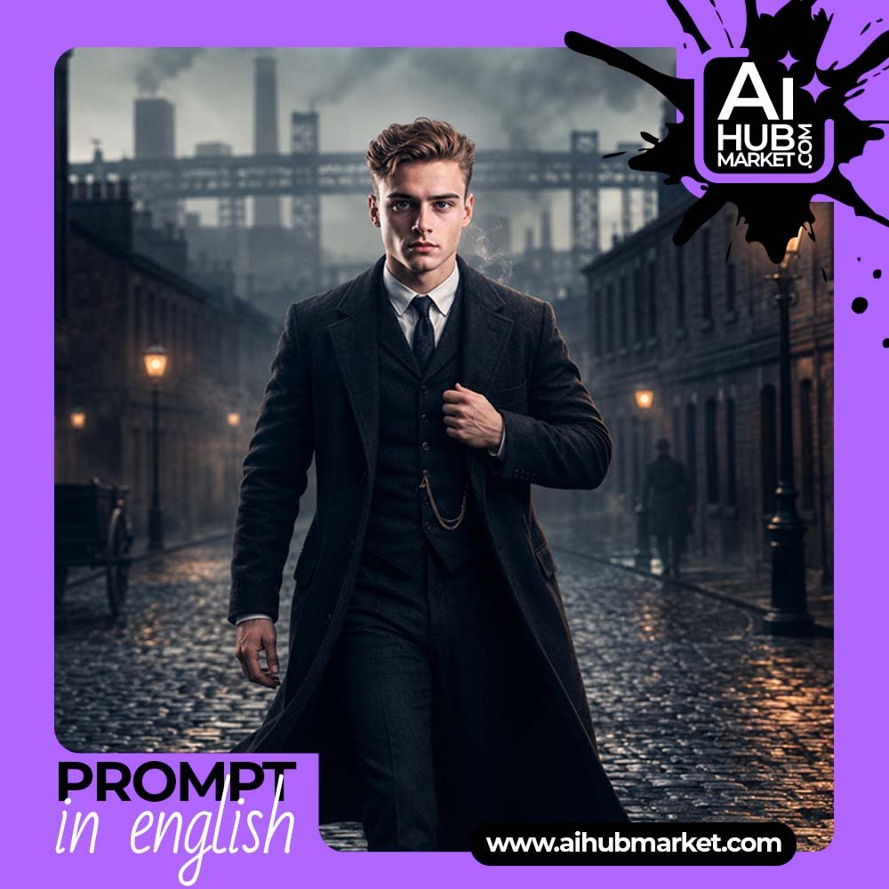 Prompt British Crime Portrait