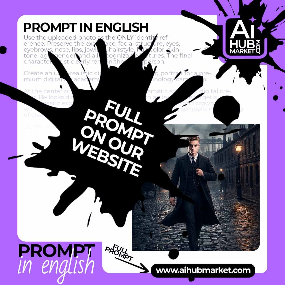 Prompt British Crime Portrait
