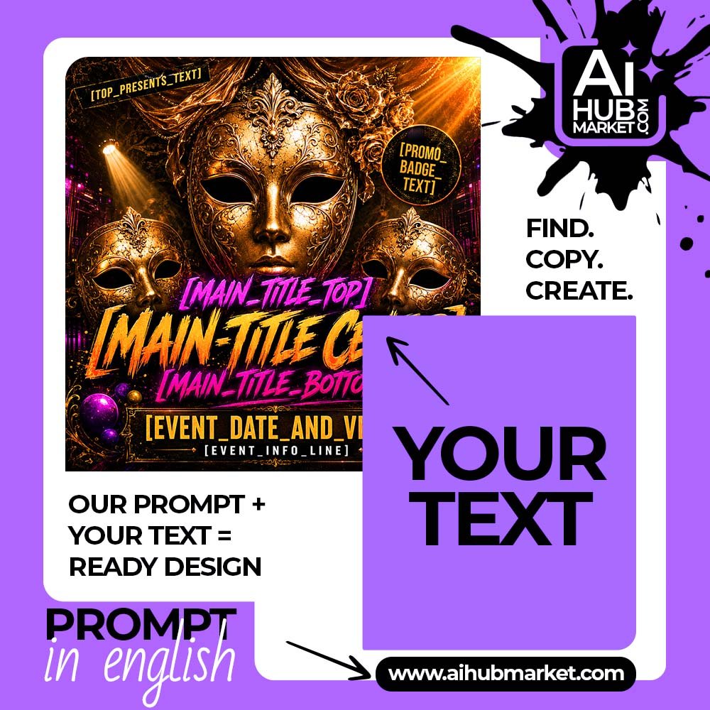 Prompt Carnival Club Poster
