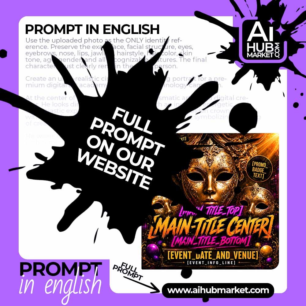 Prompt Carnival Club Poster