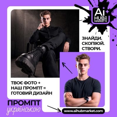 Стильний молодий чоловік у чорному одязі на фоні