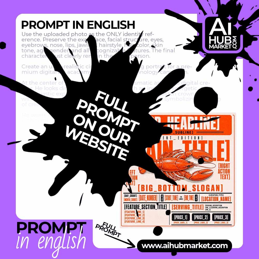 Prompt Crawfish Event Flyer