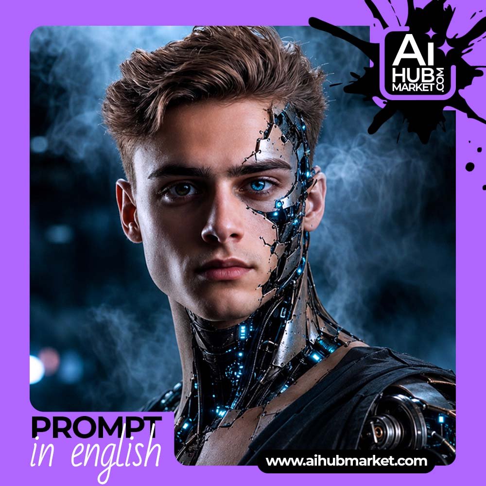 Prompt Cybernetic Future Portrait
