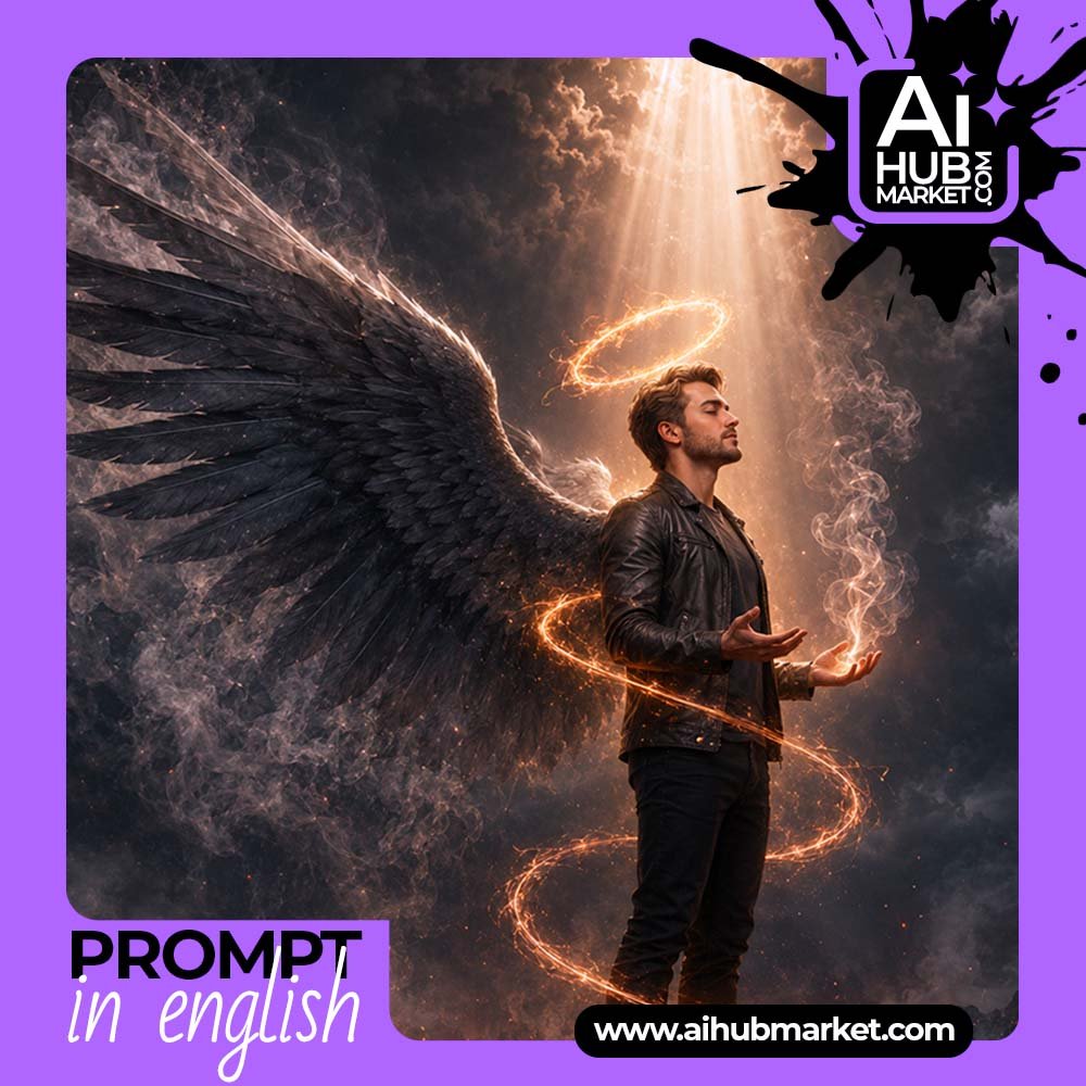 Prompt Dark Angel Rebirth Portrait