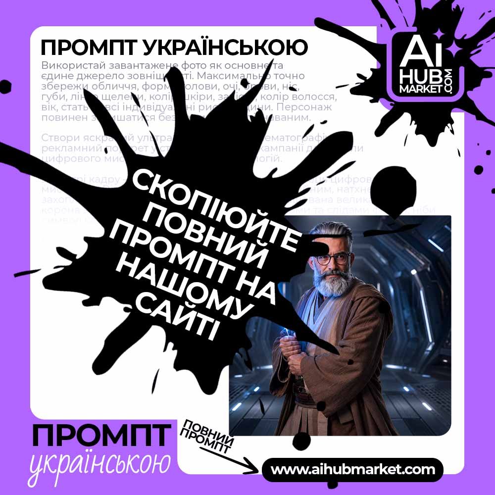 Промпт Джедайський портрет