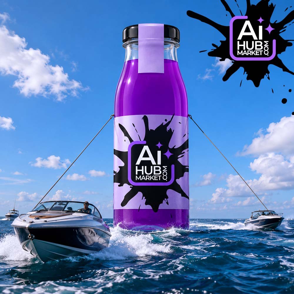 Prompt Epic Ocean Product Ad