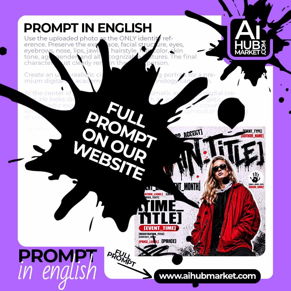 Prompt Graffiti Dance Event Poster