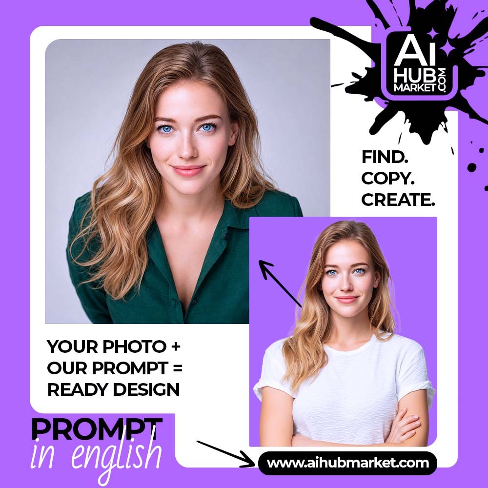 Prompt High-Angle Portrait