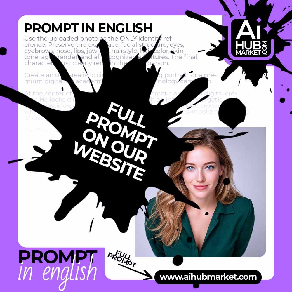 Prompt High-Angle Portrait