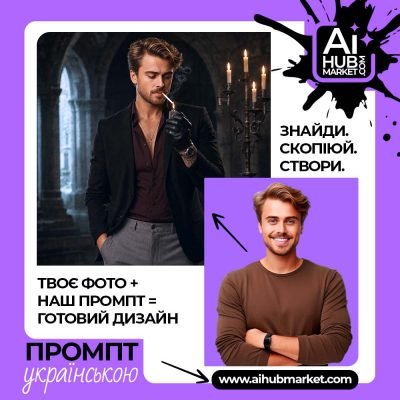 Готичний fashion-портрет із сигаретою в темному інтер'єрі