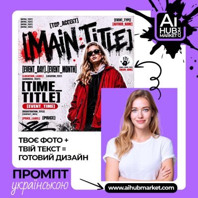 Графіті-афіша танцювальної події