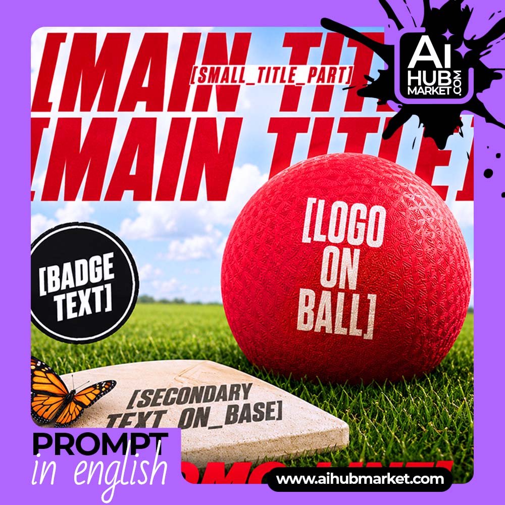 Prompt Kickball Tournament Flyer