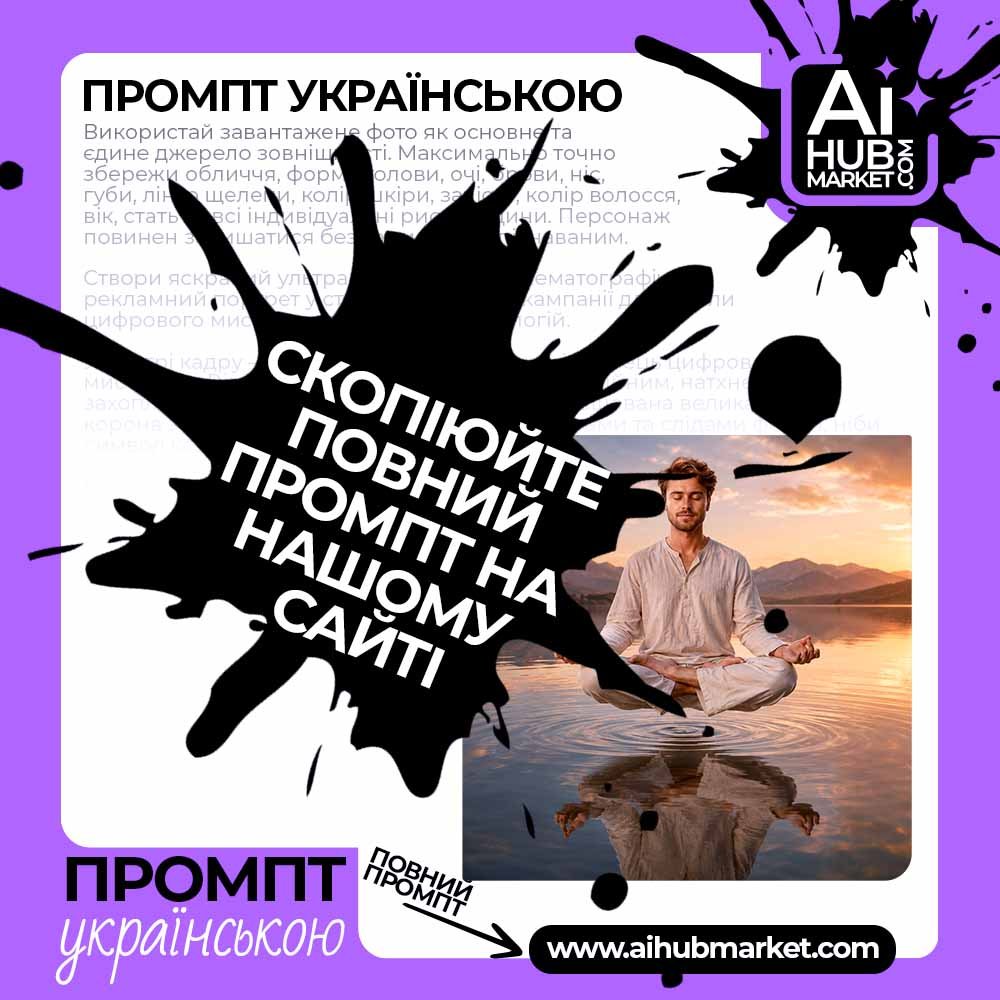 Промпт Медитація над озером