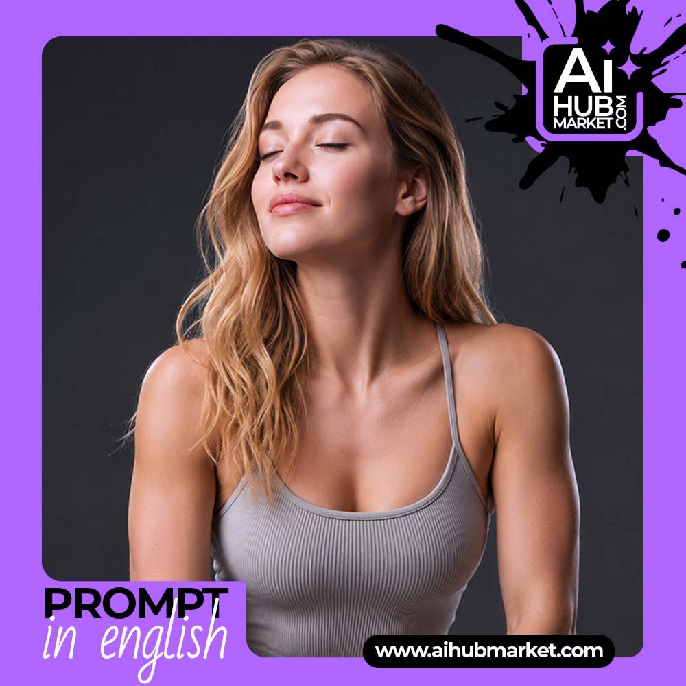 Prompt Minimalist Fitness Portrait from Photo