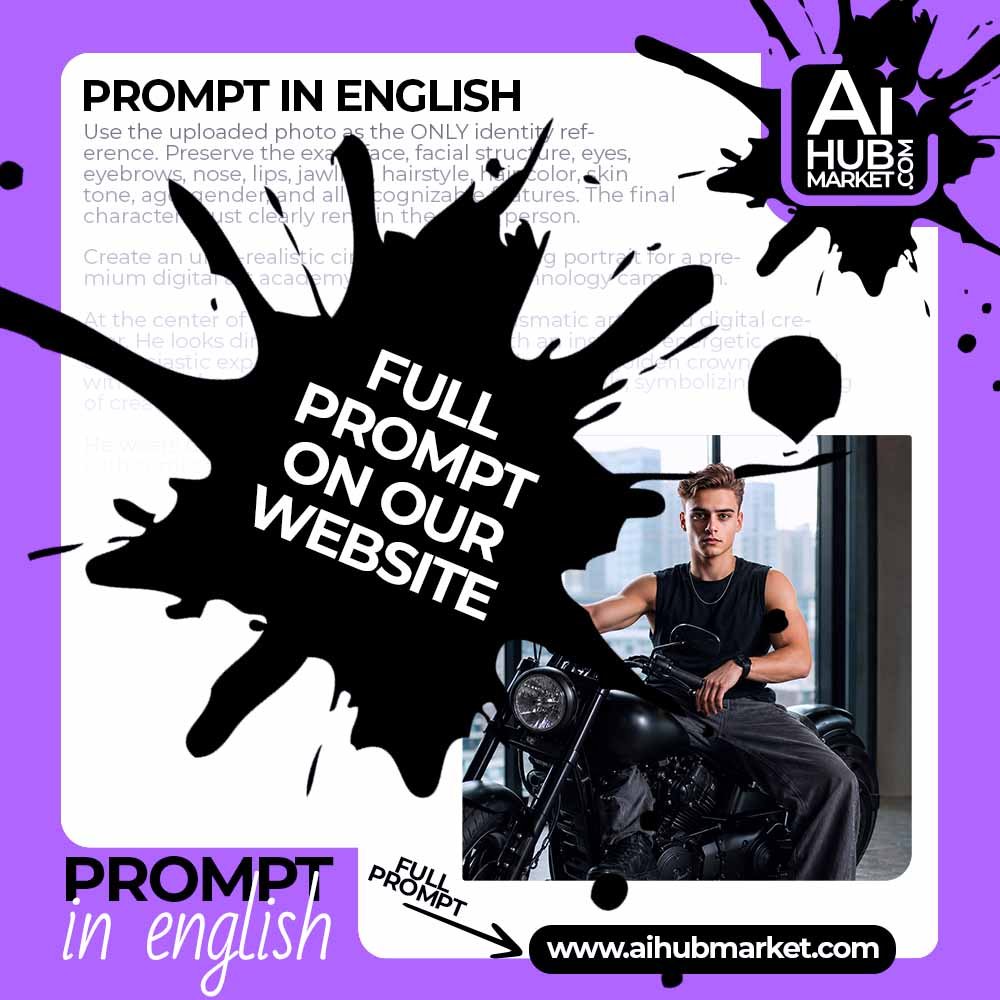 Prompt Motorcycle Portrait