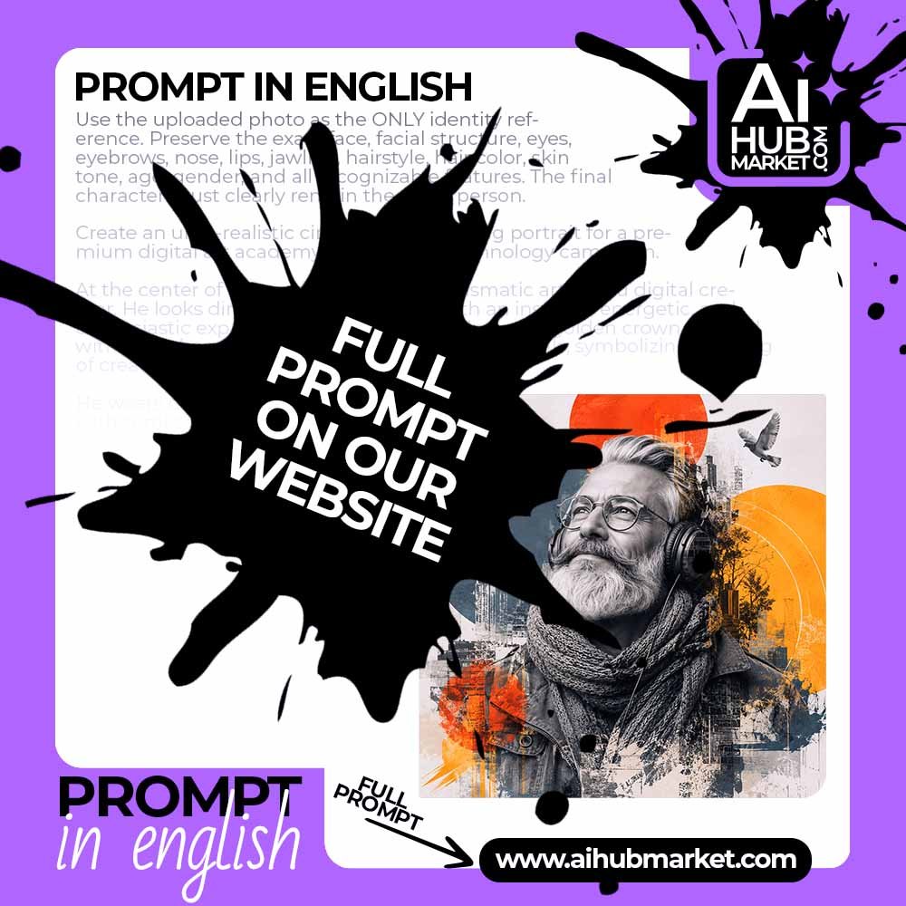 Prompt Music Editorial Double-Exposure Collage