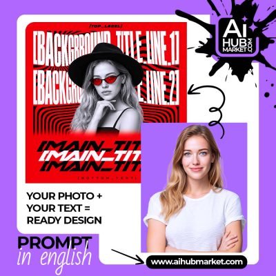 Stylish music fashion poster design for artist announcement