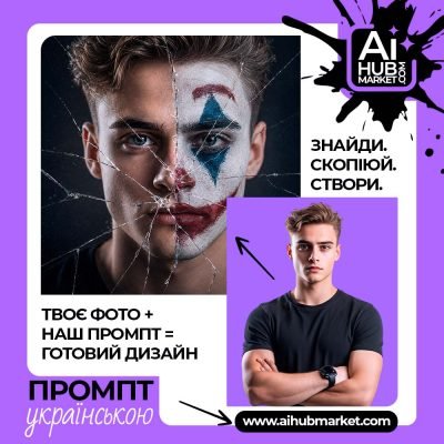 Обличчя з розбитим дзеркалом