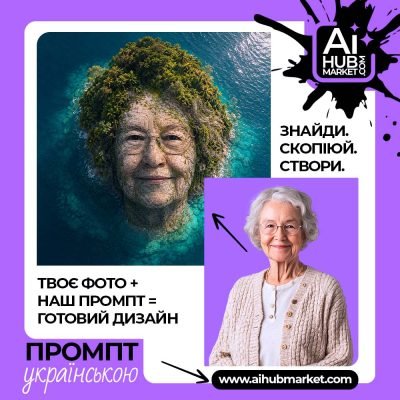 Острів у формі обличчя на фоні моря