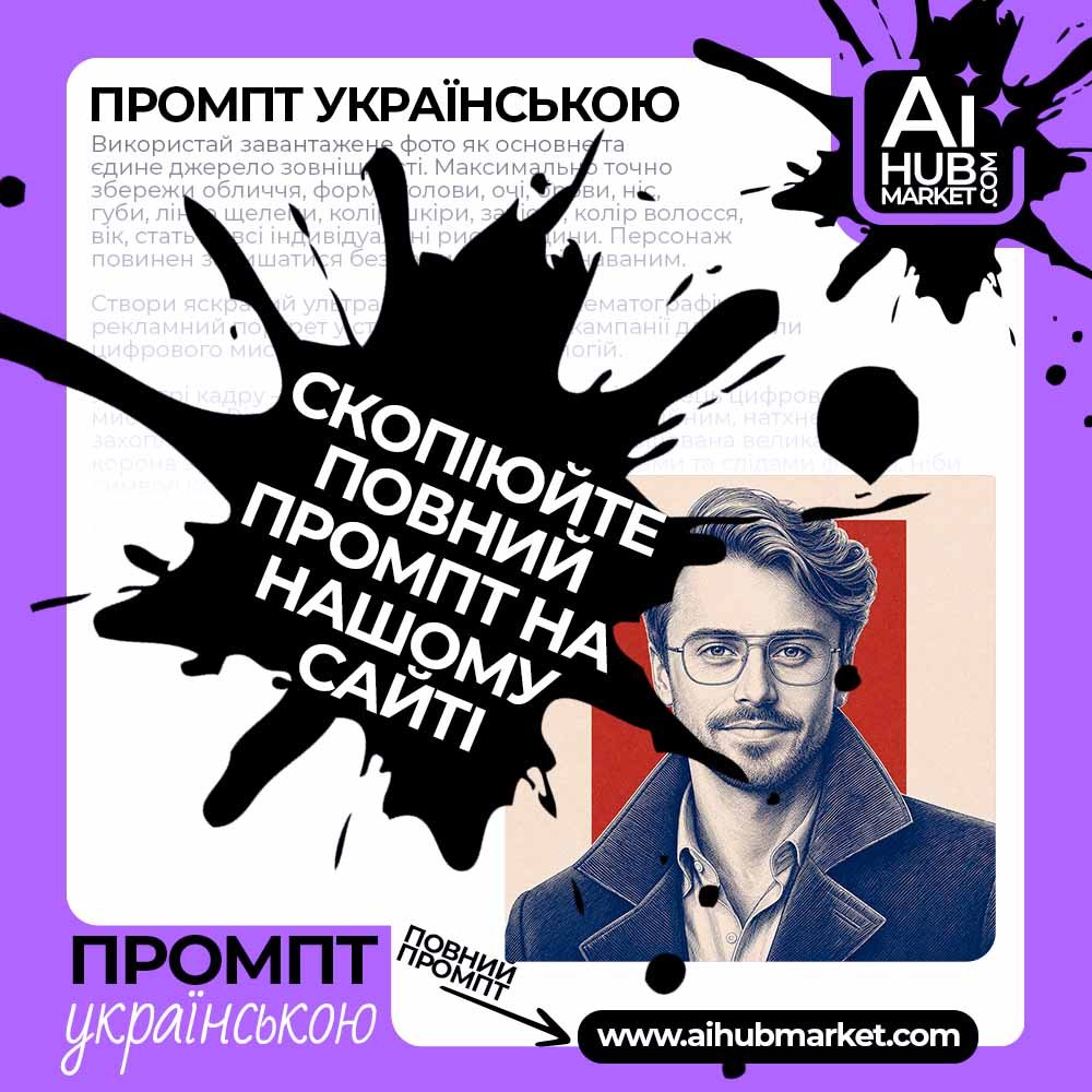 Промпт Портрет у штрихах