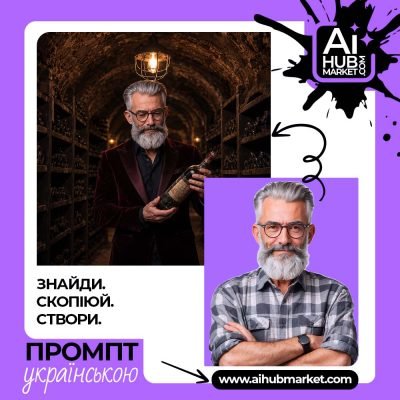 Портрет чоловіка у винному підвалі