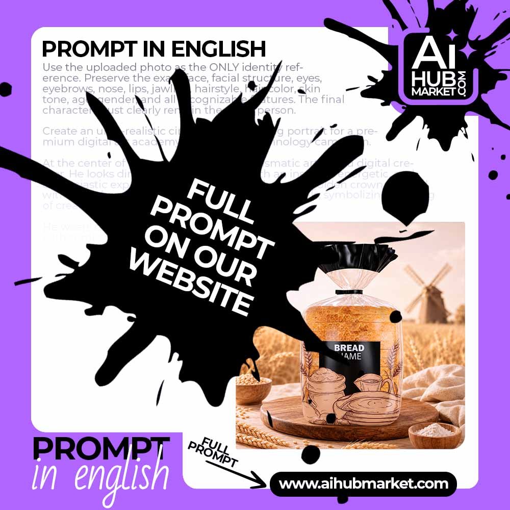 Prompt Premium Bakery Scene from Product Photo