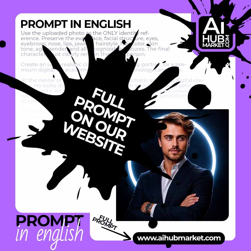 Prompt Premium Business Portrait from Photo