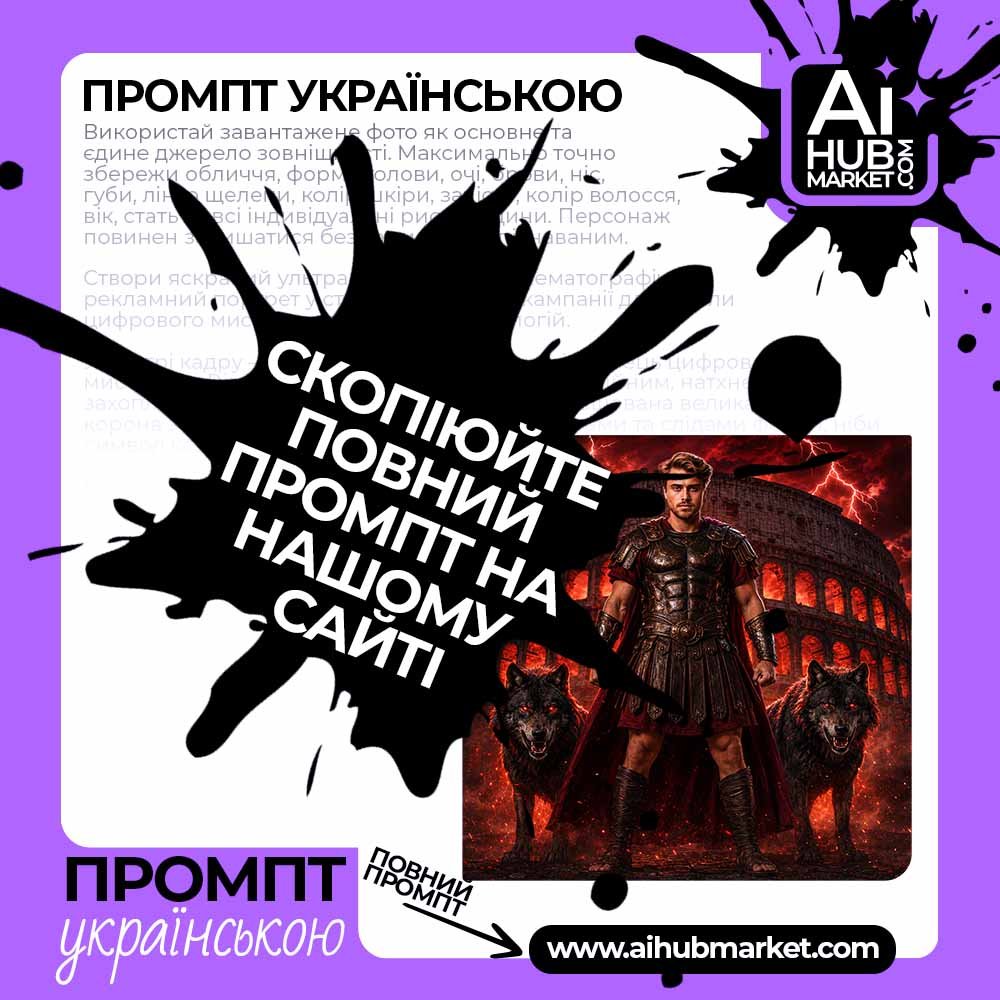 Промпт Римський воїн біля Колізею