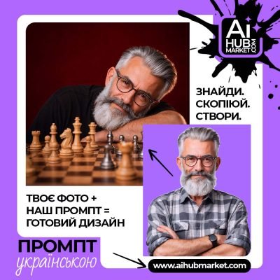 Чоловік за шаховою дошкою, задумливий погляд
