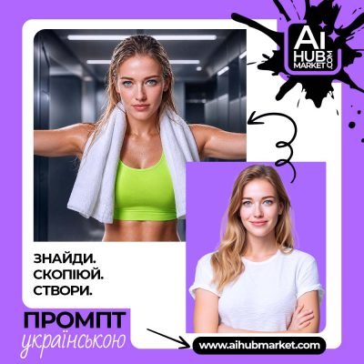 Спортивний портрет жінки після тренування