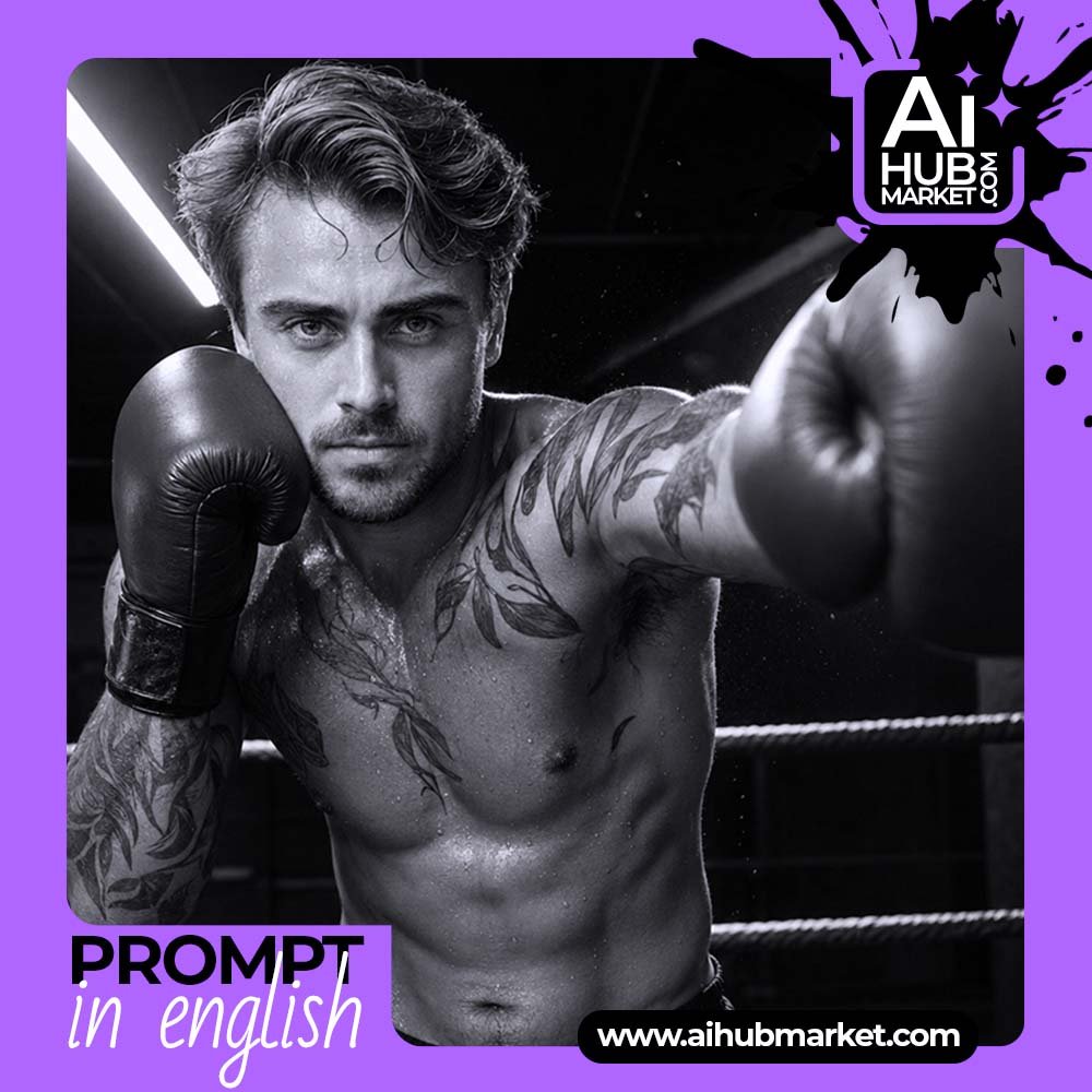 Prompt Straight Punch in the Boxing Gym