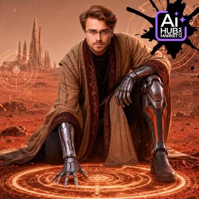 Prompt Technomancer of Mars — generation result example