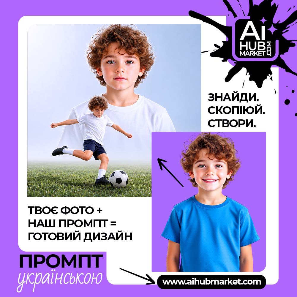 Промпт У фокусі футболу