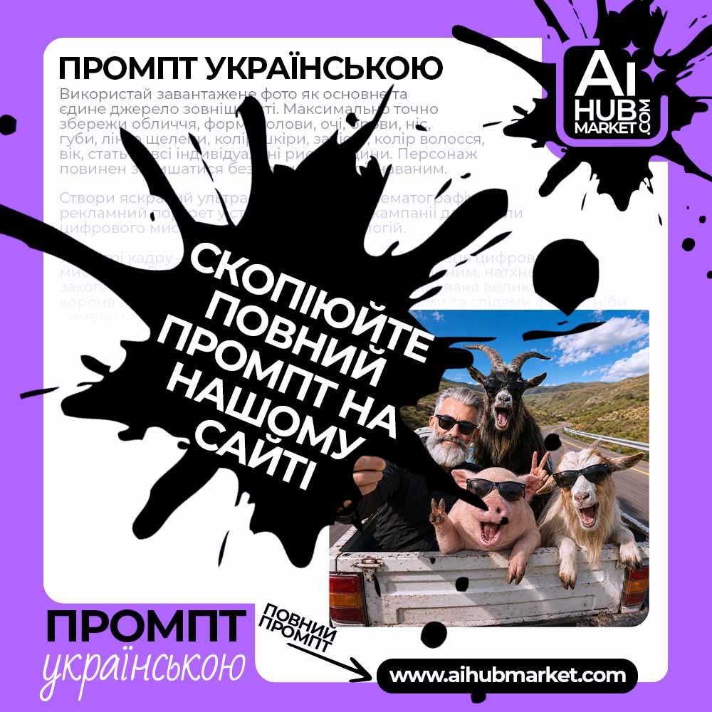 Промпт Веселе селфі з фермерською компанією